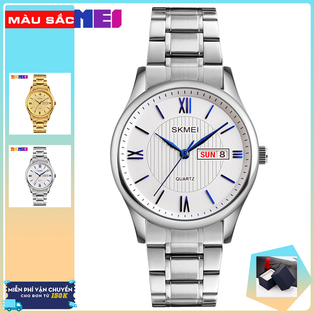Đồng hồ nam dây thép titan SKMEI 1261 đồng hồ nam chính hãng SKMEI CLASSIC