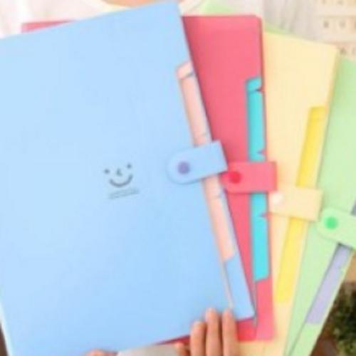 Túi đựng giấy A4 mặt cười Akiko