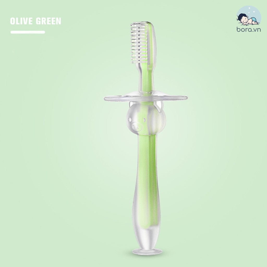 Bàn chải đánh răng silicon cho bé