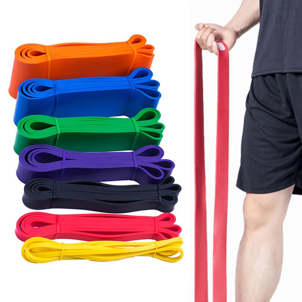 Dây miniband kháng lực tập gym chân mông tay đùi cao su đàn hồi nam nữ,dây kháng lực Powerband hỗ trợ tập luyện thể thao tại nhà