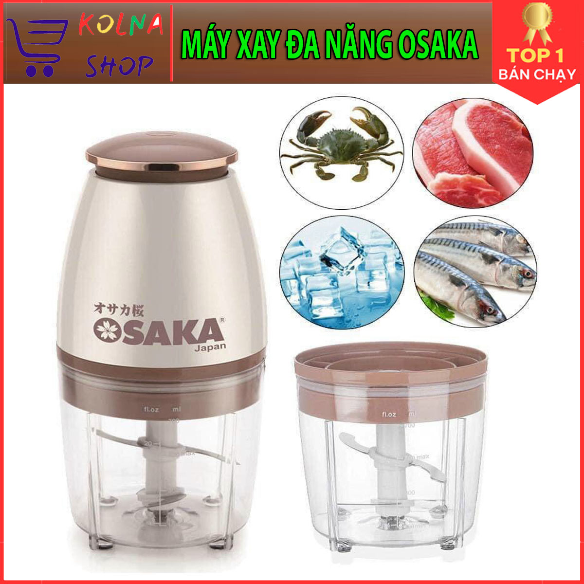 Máy xay sinh tố cầm tay osaka, xay đá, xay thịt đa năng - máy xay mini cầm tay, máy xay sinh tố đa năng, máy xay đa năng osaka nhật bản, máy say sinh tố xay thịt cầm tay