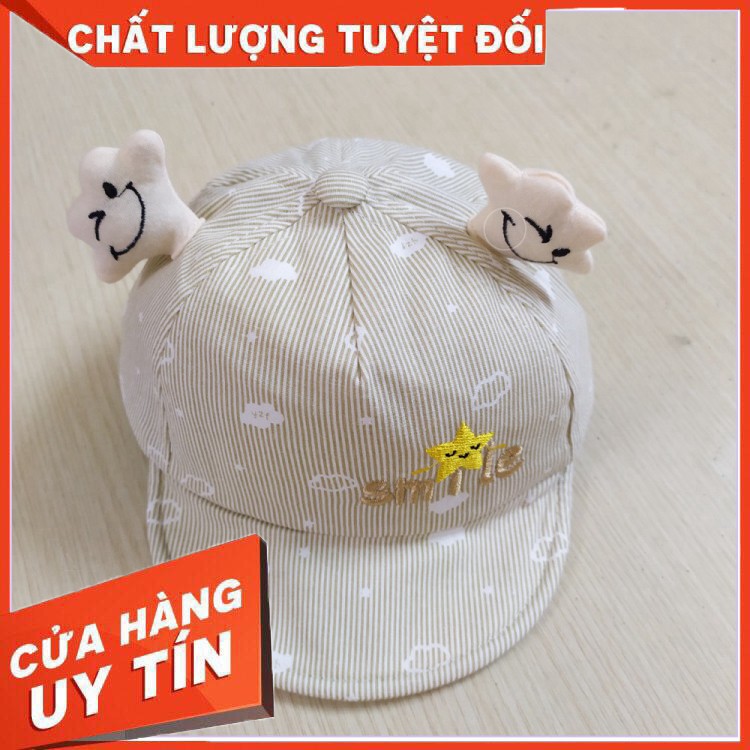 Mũ lưỡi trai hình ngôi sao đáng yêu cho bé (6 thg-3 tuổi) - Hàng nhập khẩu