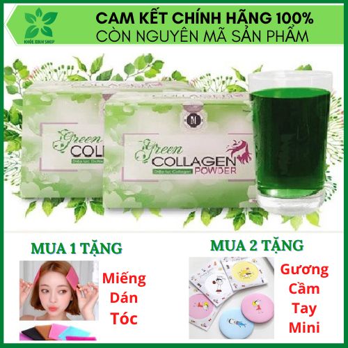 [CHÍNH HÃNG] Diệp lục collagen chính hãng Mẫu Mới + Quà Tặng