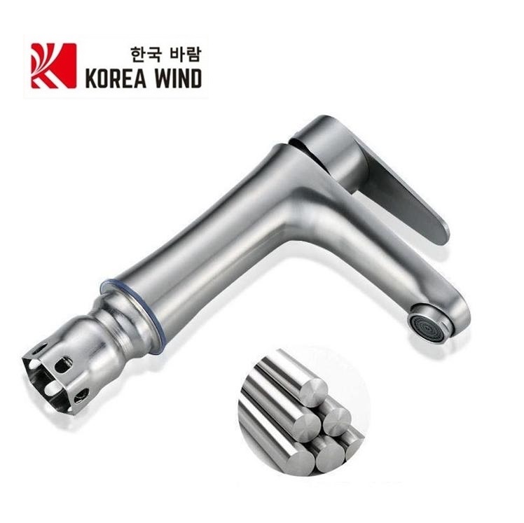 Vòi Valabo nóng lạnh Inox 304-Vòi lavabo rửa mặt nóng lạnh-vòi nước nóng lạnh và dây vòi