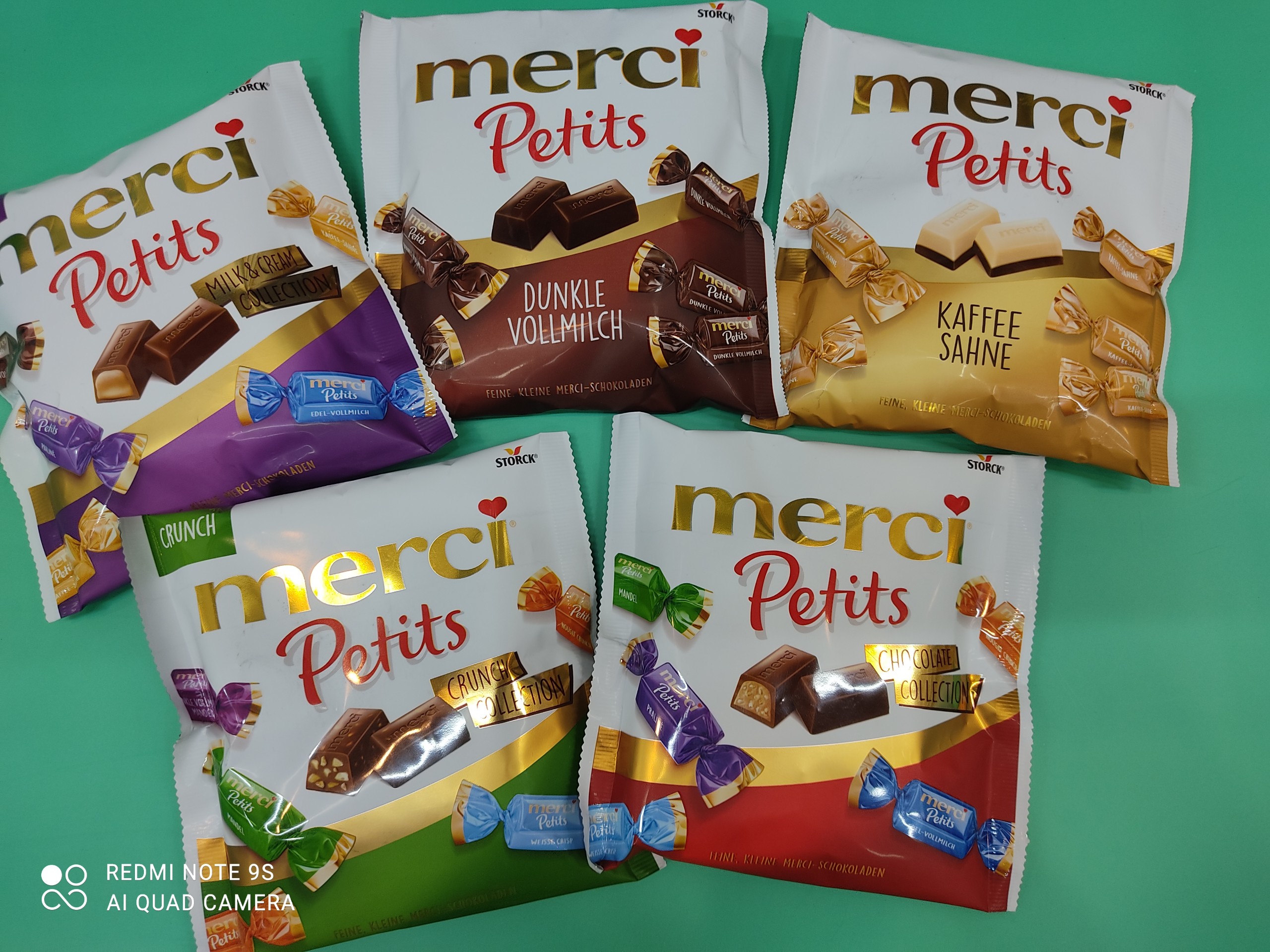 Gói kẹo Socola Merci Các Vị 125g - Đức