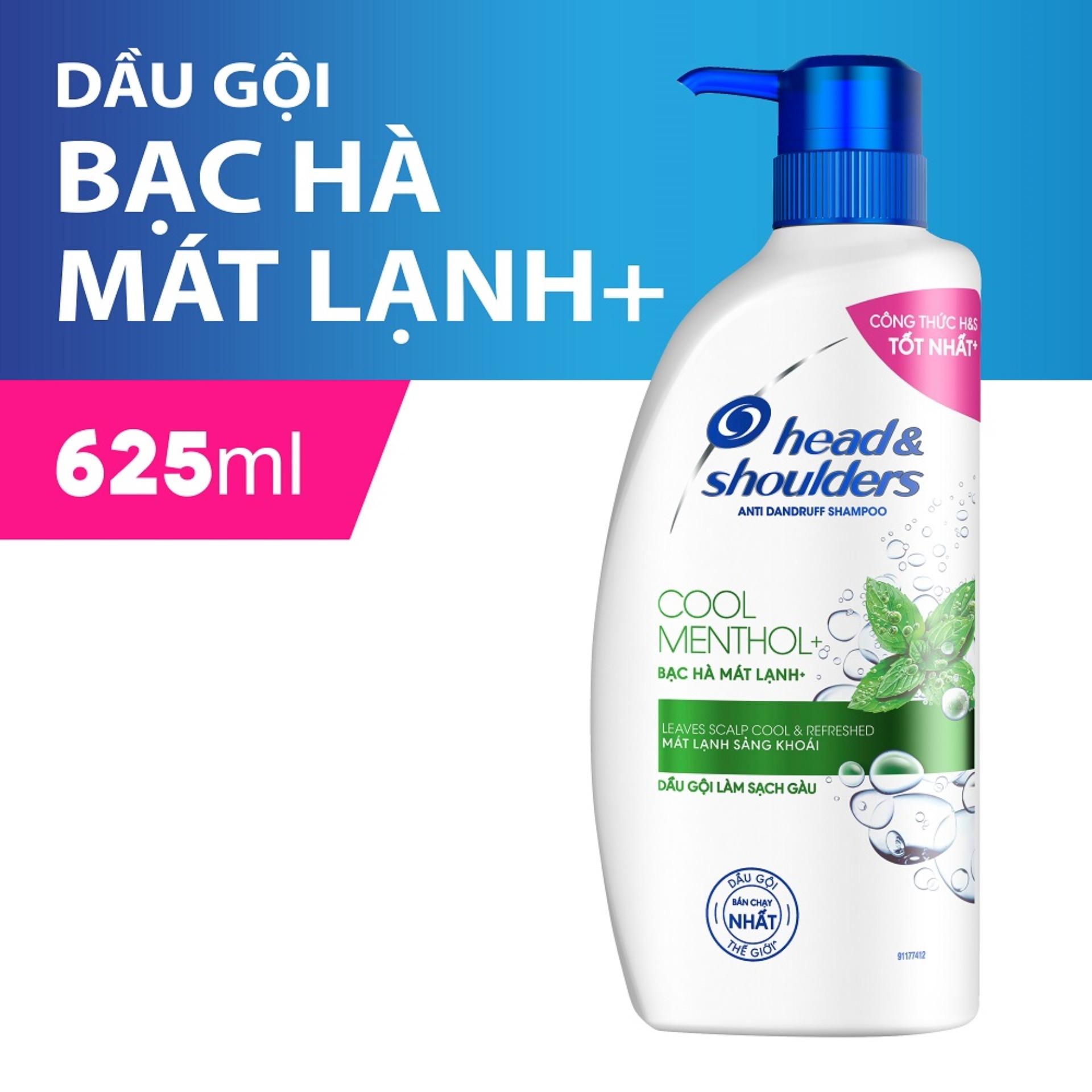 Dầu gội head & shoulders bạc hà mát rượi 625ml
