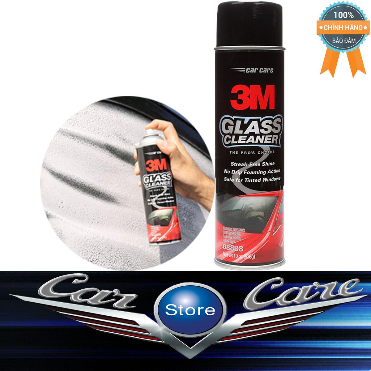 Nước lau kính xe hơi 3M Glass Cleaner 538g