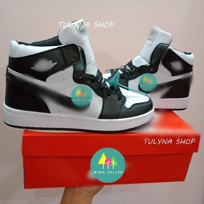 *SALE, ẢNH THẬT* Giày sneaker BÓNG RỔ Thương hiệu Nổi tiếng ĐEN TRẮNG Cao cổ - TẶNG HỘP HÃNG