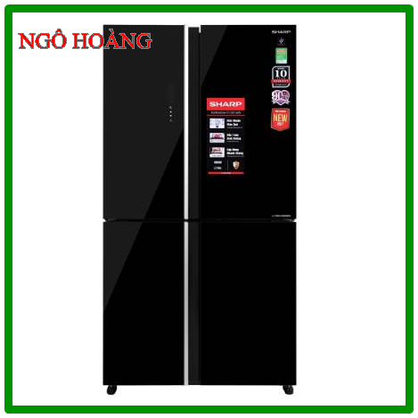 Tủ lạnh sharp inverter 525 lít sj-fxp600vg-bk
