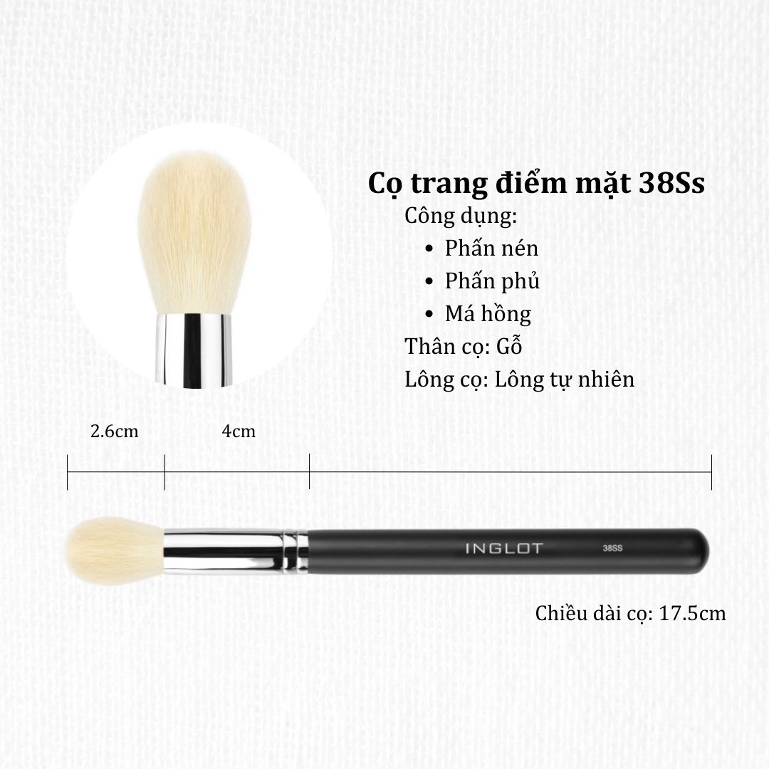 Cọ trang điểm makeup brush 38ss inglot