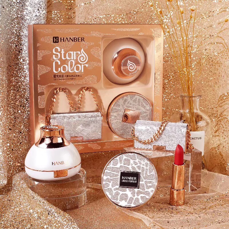 Set Trang Điểm 3 Món Giftset Star Color Hanber Làm Qùa Tặng Cực Xinh