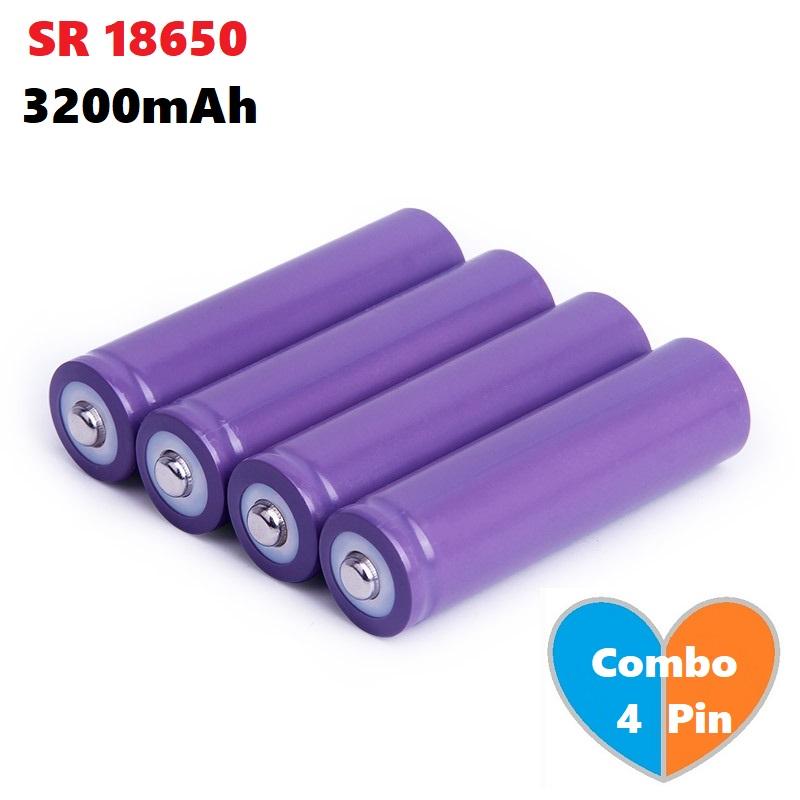 Pin sạc Lithium 18650 3.7V 3200mah - Pin sạc đa năng cho loa trợ giảng, quạt tích điện, quạt mini