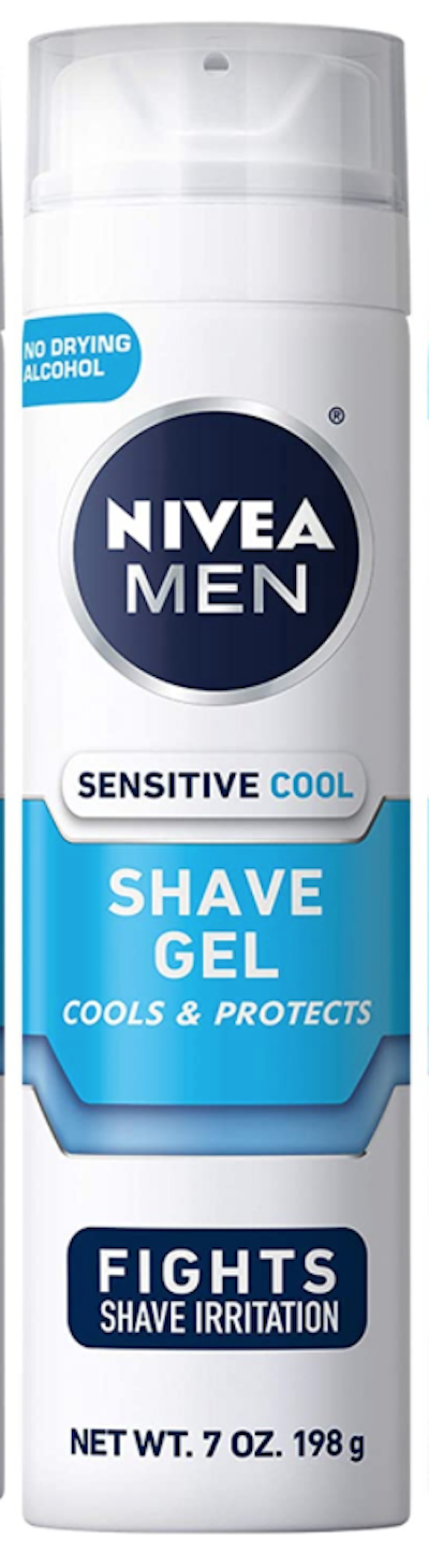 Gel cạo râu mát lạnh cho da nhạy cảm NIVEA Men Sensitive Cooling Shaving Gel 198g (Mỹ)