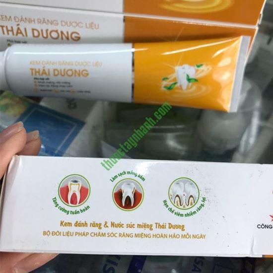 Kem đánh răng dược liệu Thái Dương 20g