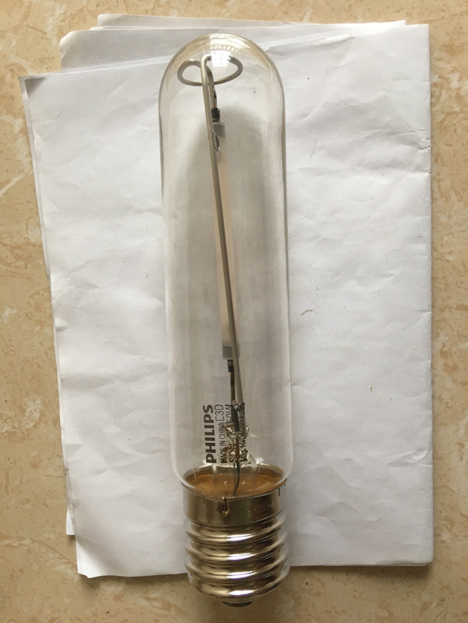 Bóng cao áp sodium philips dạng thẳng son-t 150w đui e40