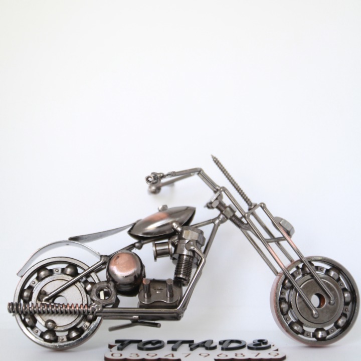 Mua Mô hình mô tô xe máy kim loại không gỉ trang trí
