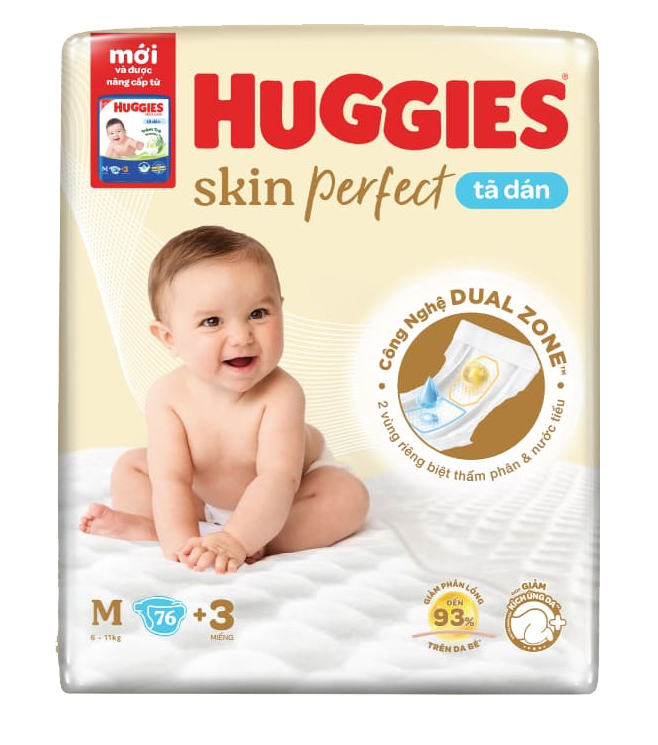 Tã dán huggies m76/s80