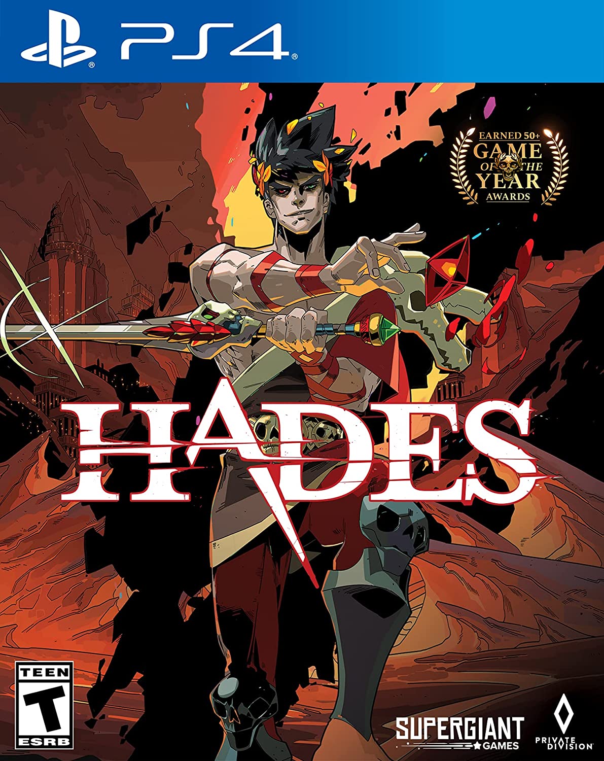 Đĩa game hades - ps4