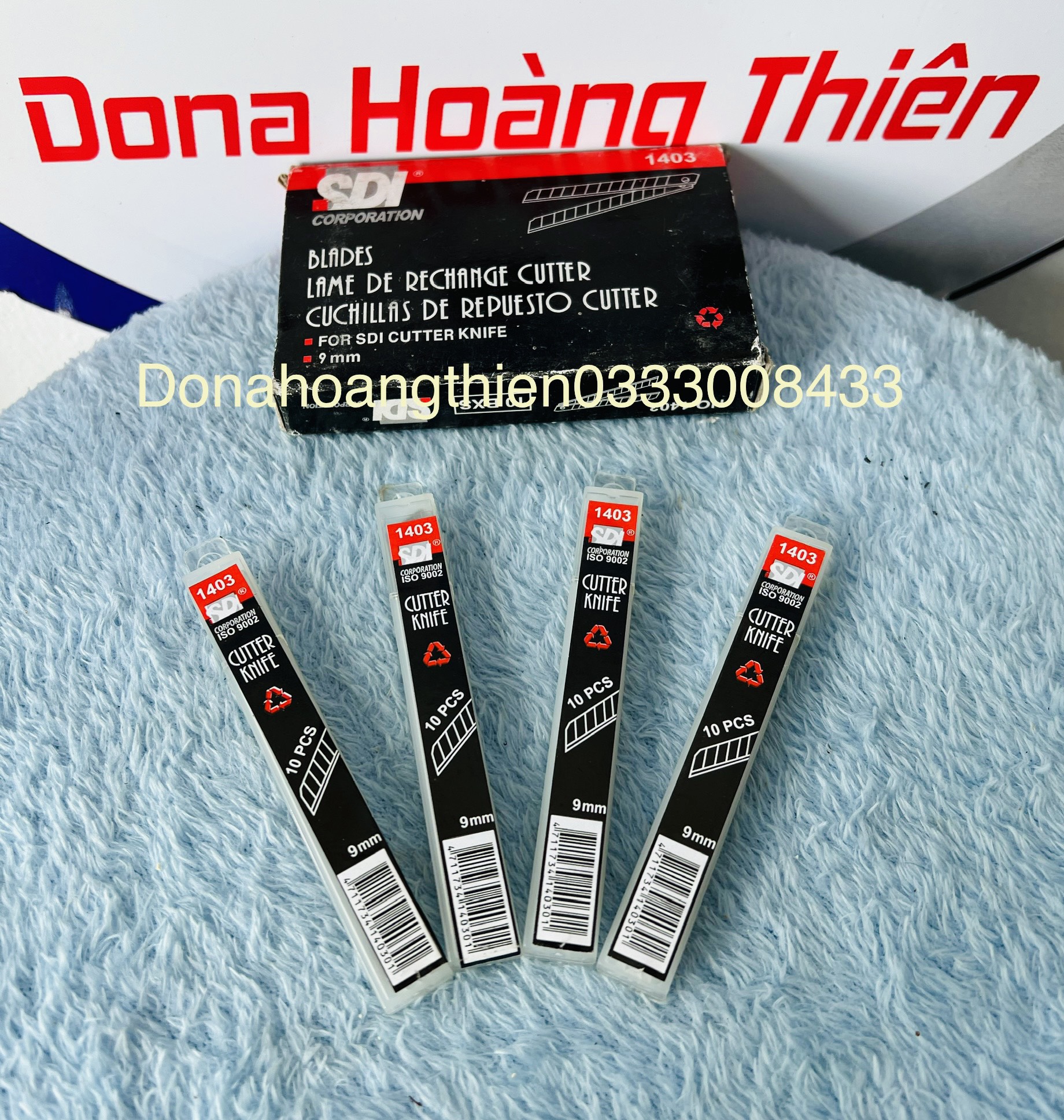 Hộp 10 lưỡi dao nhỏ sdi 1403