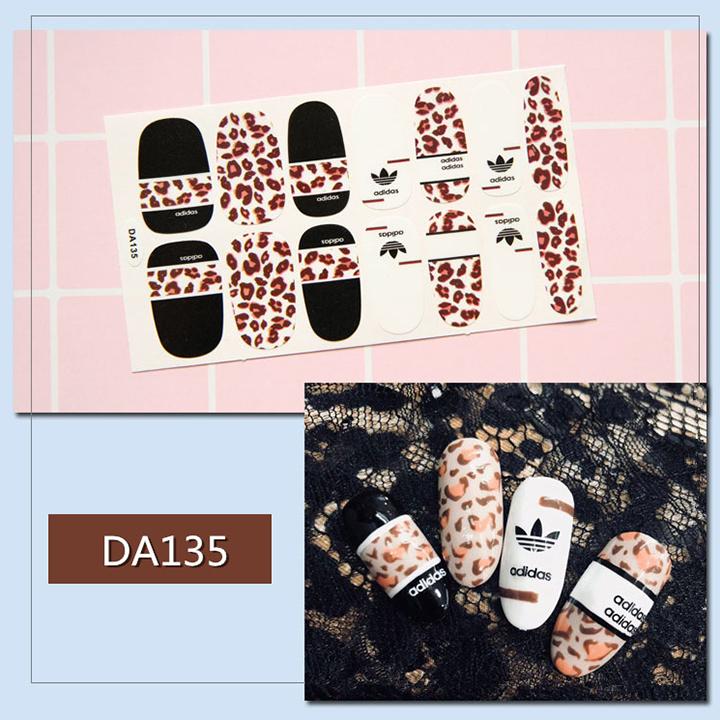 Sticker dán trang trí móng tay họa tiết dễ thương mã DA121 - DA140