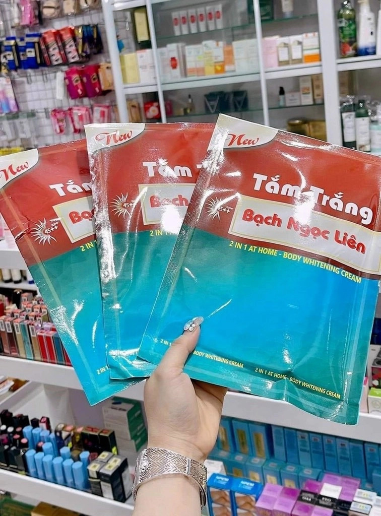 combo 2 BỊCH Tắm Tắm Trắng Bạch Ngọc Liên siêu trắng nhanh 130 TRÂNG NGAY CHỈ TRONG 7 NGÁY SỬ DỤNG