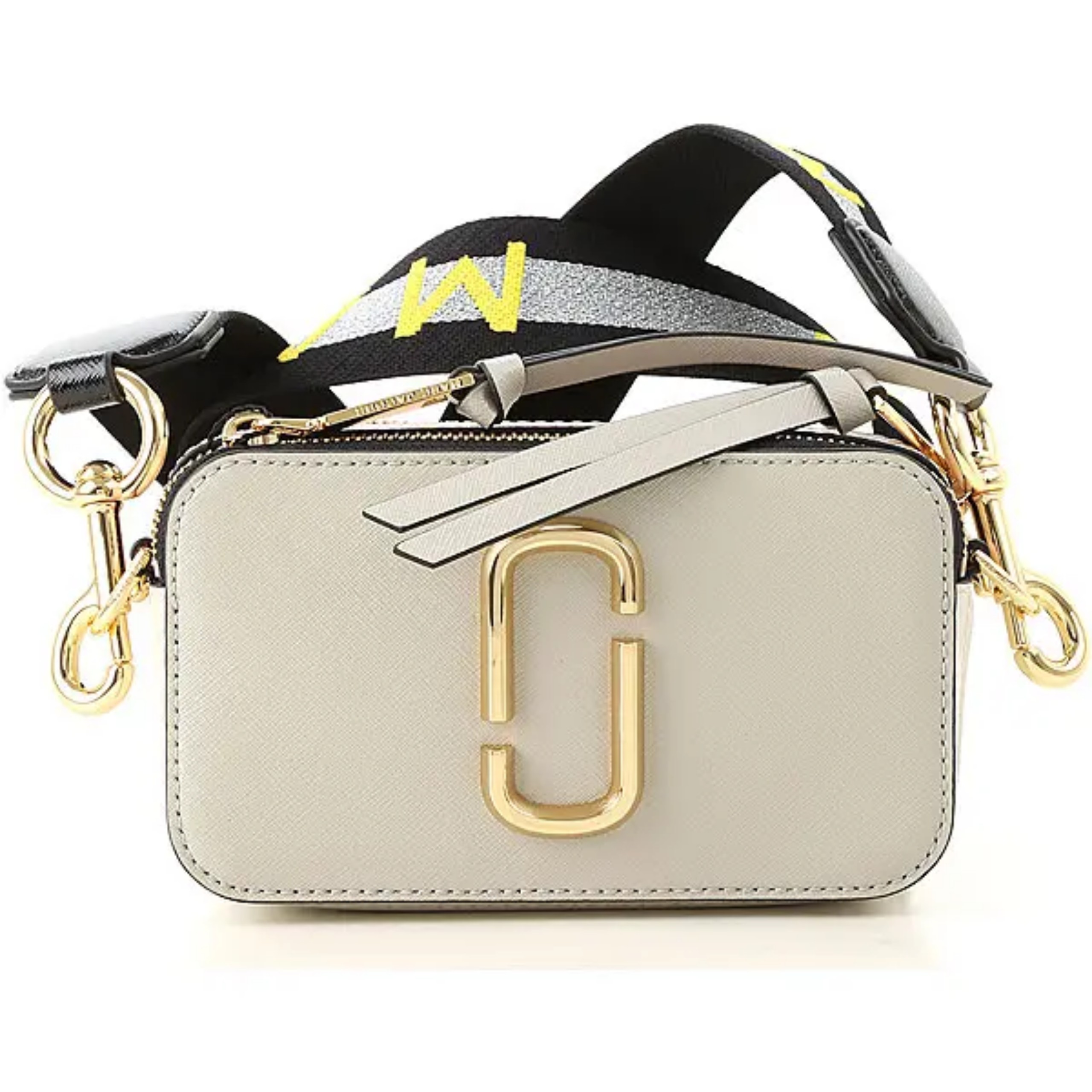 Túi Đeo Chéo Marc Jacobs Snapshot Shoulder Bag Monogram trắng