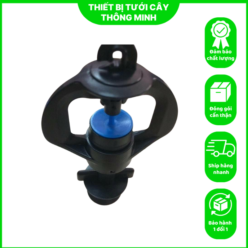 Đầu phun mưa xoay 360 độ- béc tưới mini có thể tháo rời