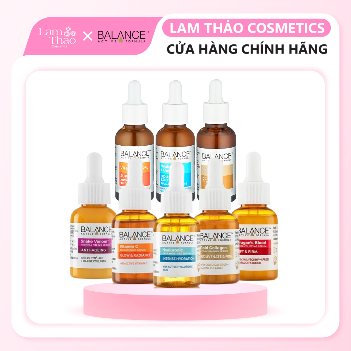 Tinh Chất Dưỡng Da Balance Active Formula Serum (Mẫu Mới) 30ml