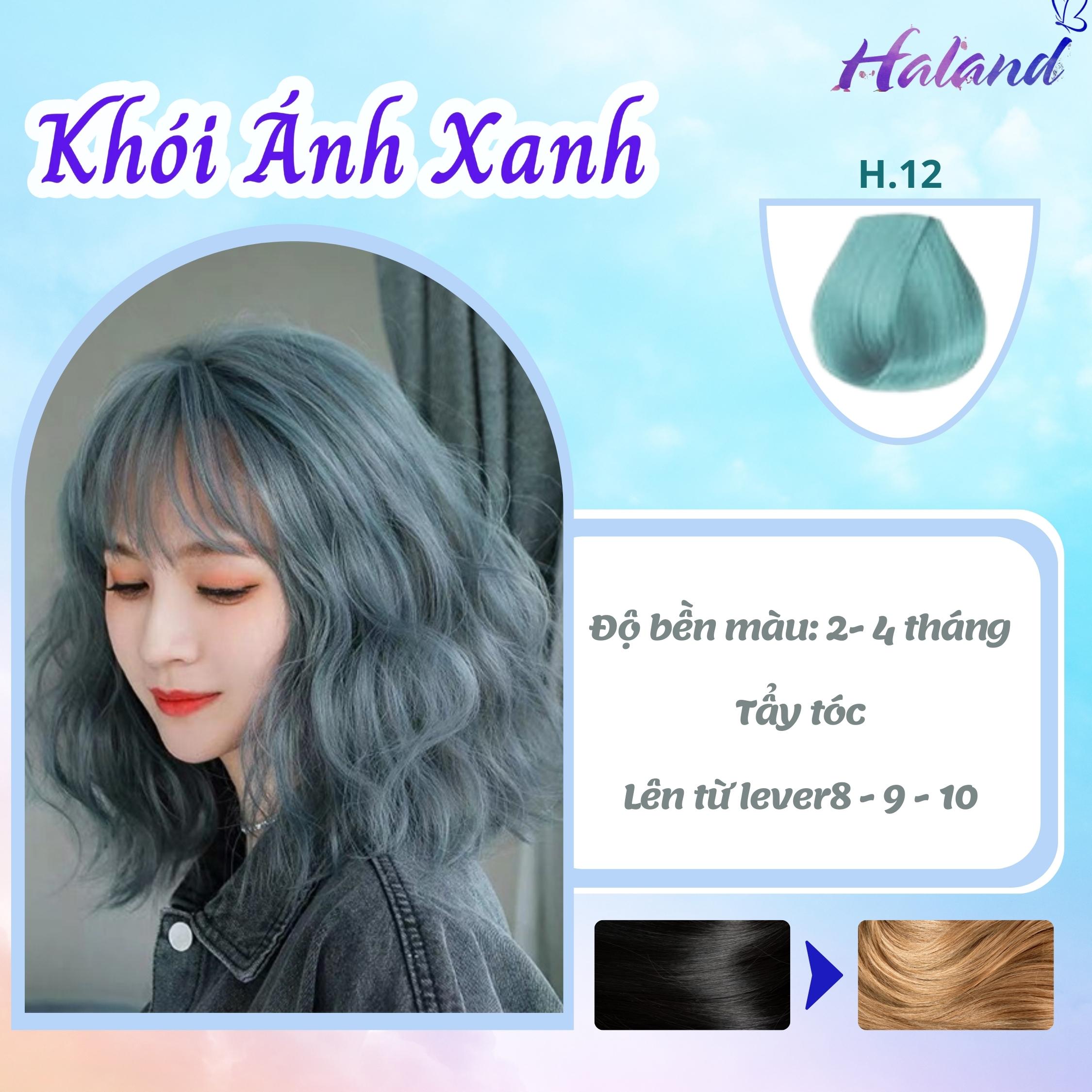 Cập nhật 78+ về nhuộm tóc màu xanh khói nữ - kenmei.edu.vn