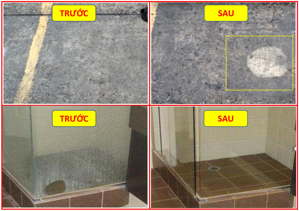 SR100 - Tẩy cặn canxi vòi nước, bồn tắm, sàn nhà tắm, nhà vệ sinh, gương , bồn rửa mặt, gạch men, vách kính nhà tắm, rêu mốc. Sản phẩm an toàn thân thiện với môi trường. Chai xịt 500ml