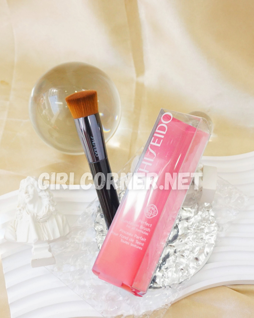 Cọ nền shiseido foundation brush - mẫu cũ