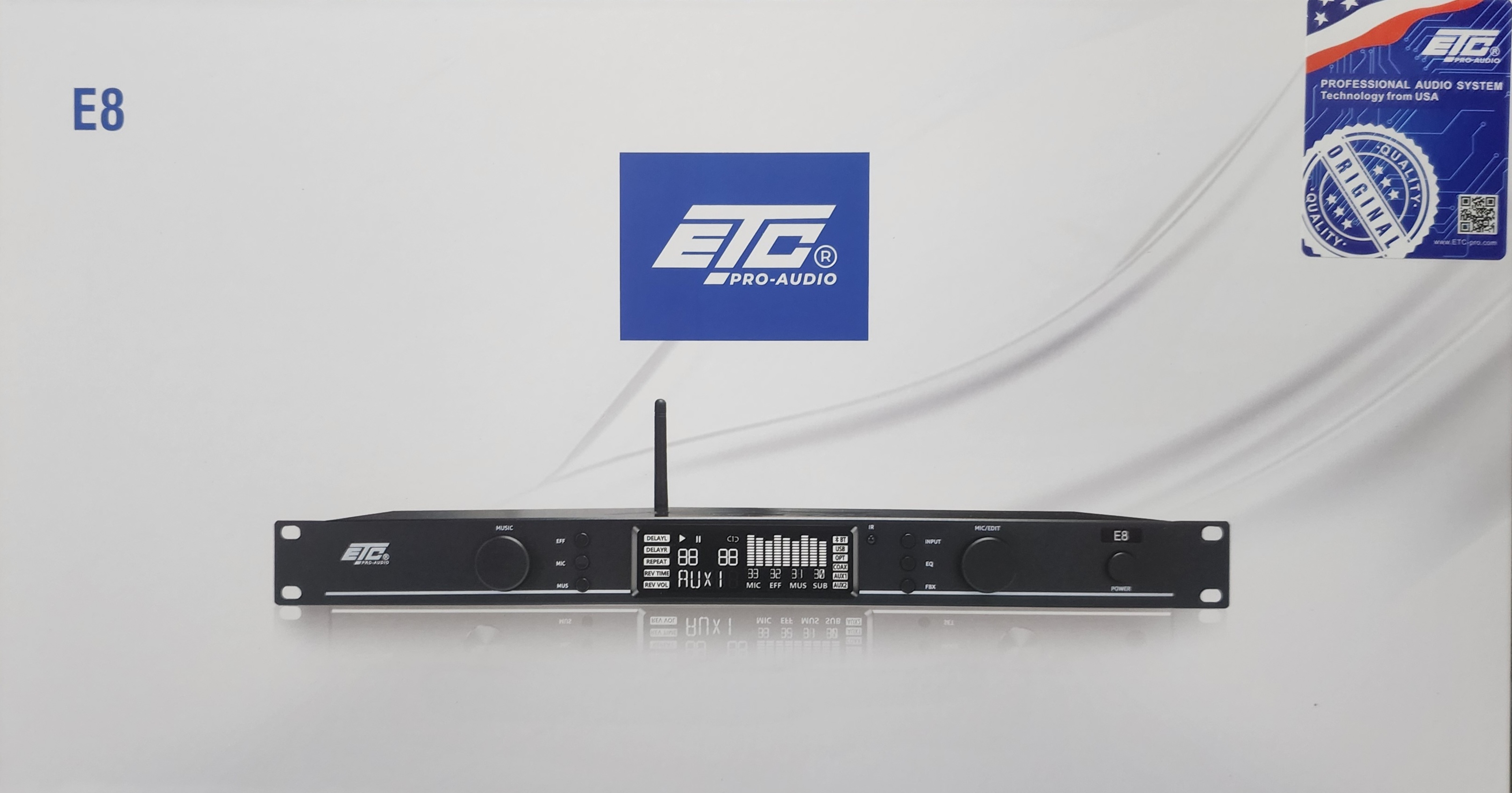 vang cơ lai số ETC cao cấp nhiều chế độ chống hú giải mã âm thanh số cắt sub cổng quang bluetooth