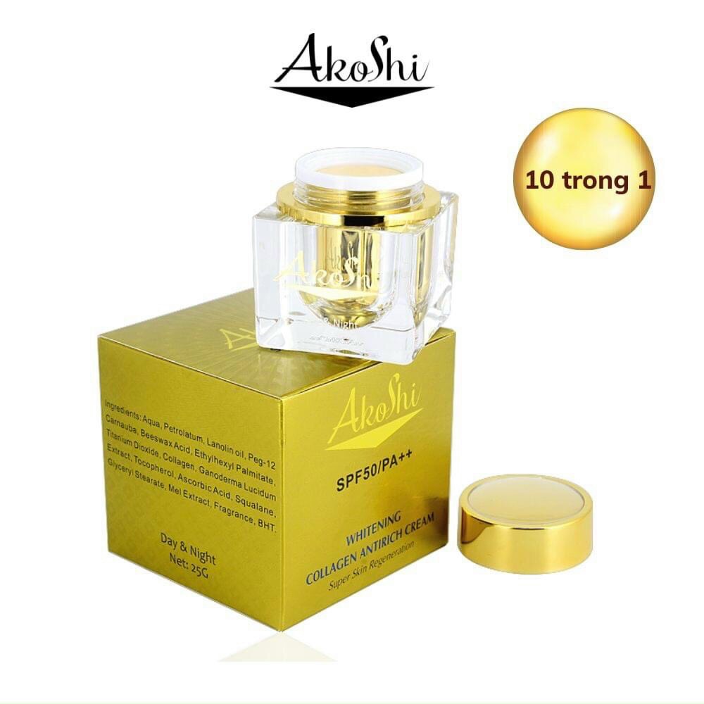 Kem dưỡng da đa công dụng akoshi 10in1 - collagen