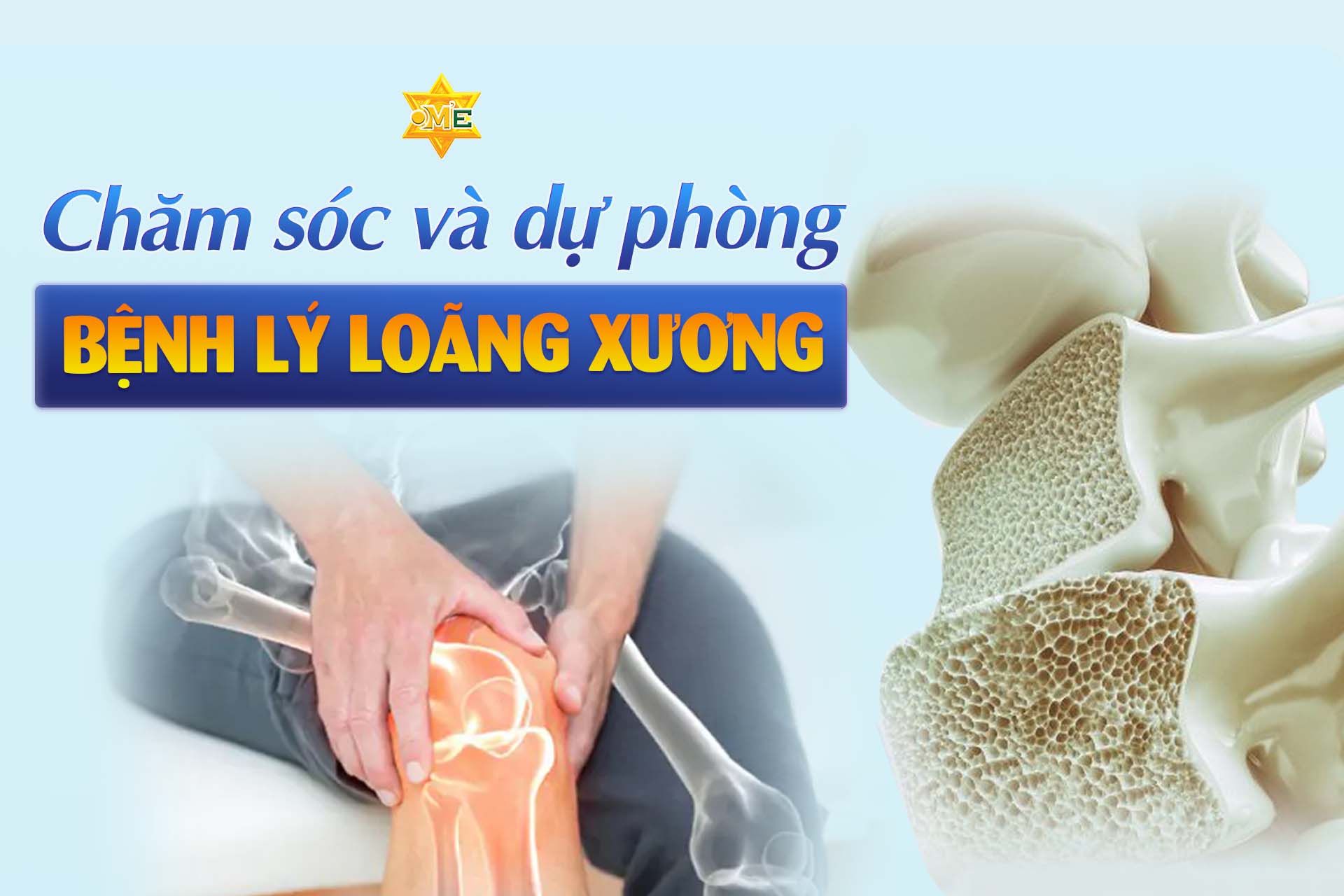 Khoá học online - Chăm sóc và dự phòng bệnh lý loãng xương
