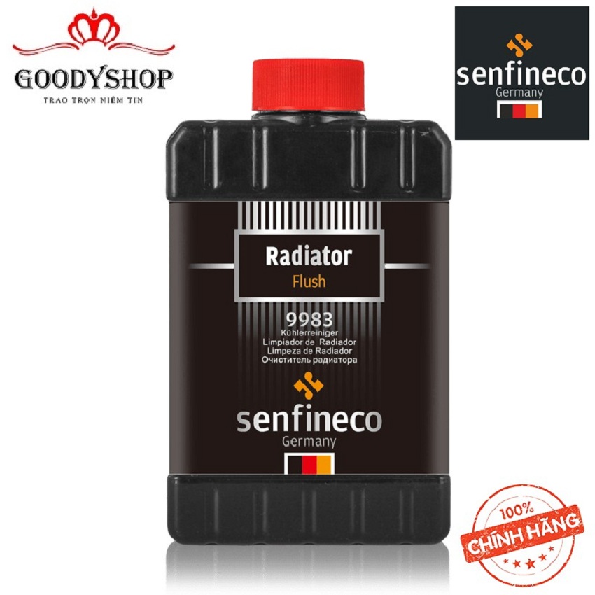 Chai súc rửa két nước senfineco 9983 – 325ml radiator flush hàng đức goodyshop