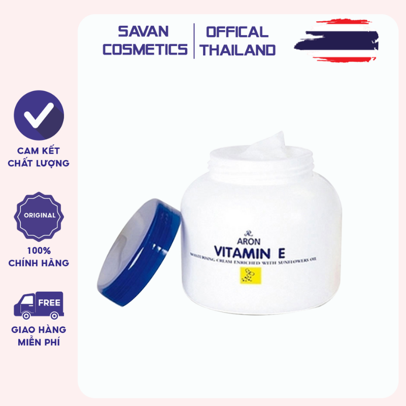 Kem dưỡng ẩm chống nắng vitamin e 200g thái lan