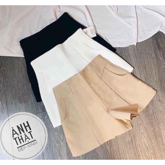 Quần đùi shorts nữ cạp cao from chuẩn sản phẩm tốt với chất lượng cao cam kết giống như hình