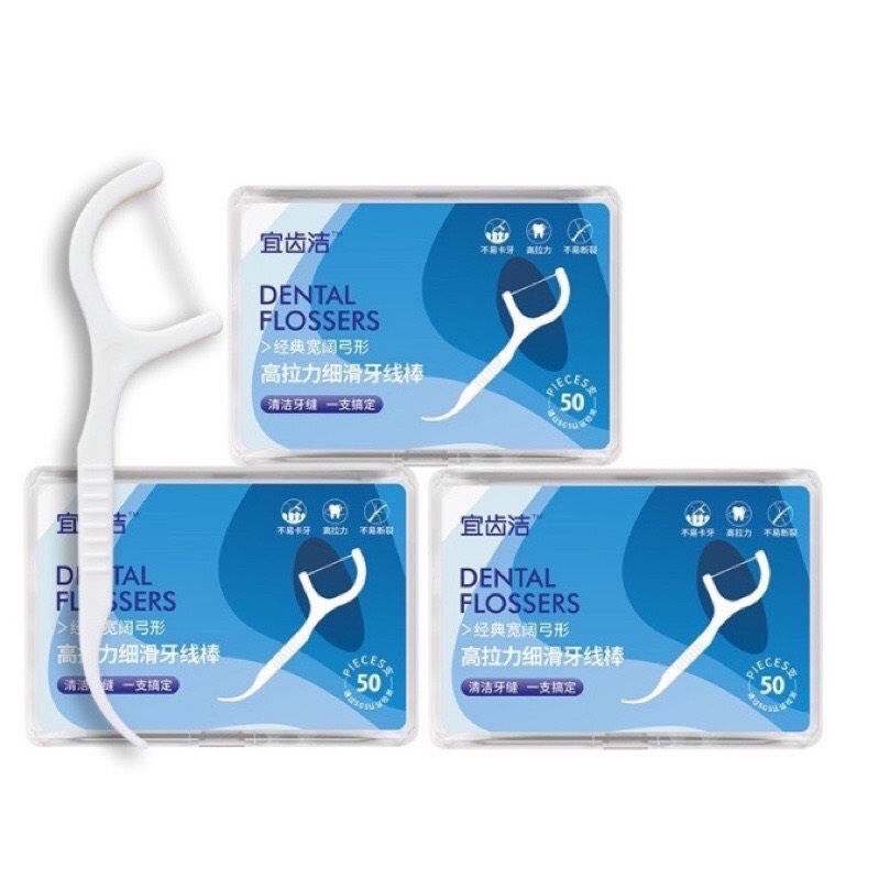 Tăm chỉ nha khoa 150 chiếc Chiếc Tăm Chỉ nha Khoa Bảo Vệ Răng