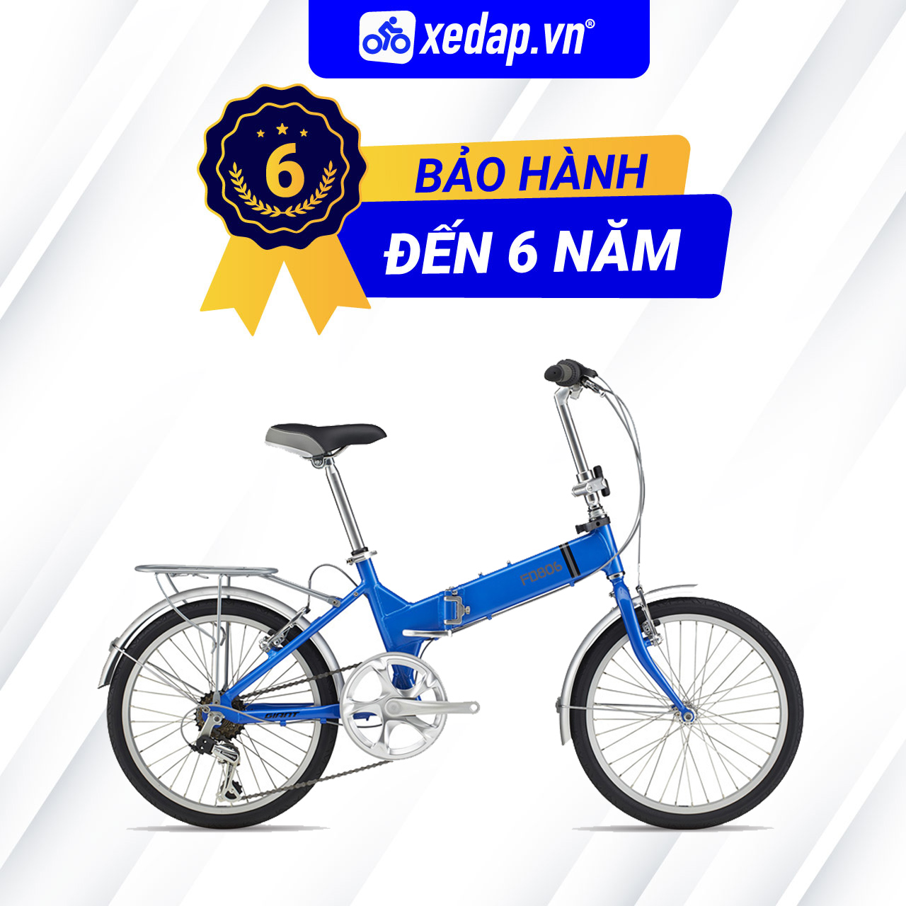 [TRẢ GÓP 0% ][FREESHIP] Xe Đạp Thể Thao Gấp Folding GIANT FD-806 – Bánh 20 Inches – 2022