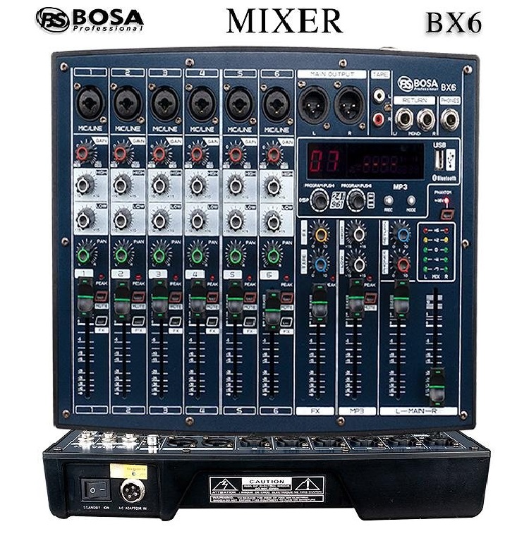 Mixer bàn bosa bx6