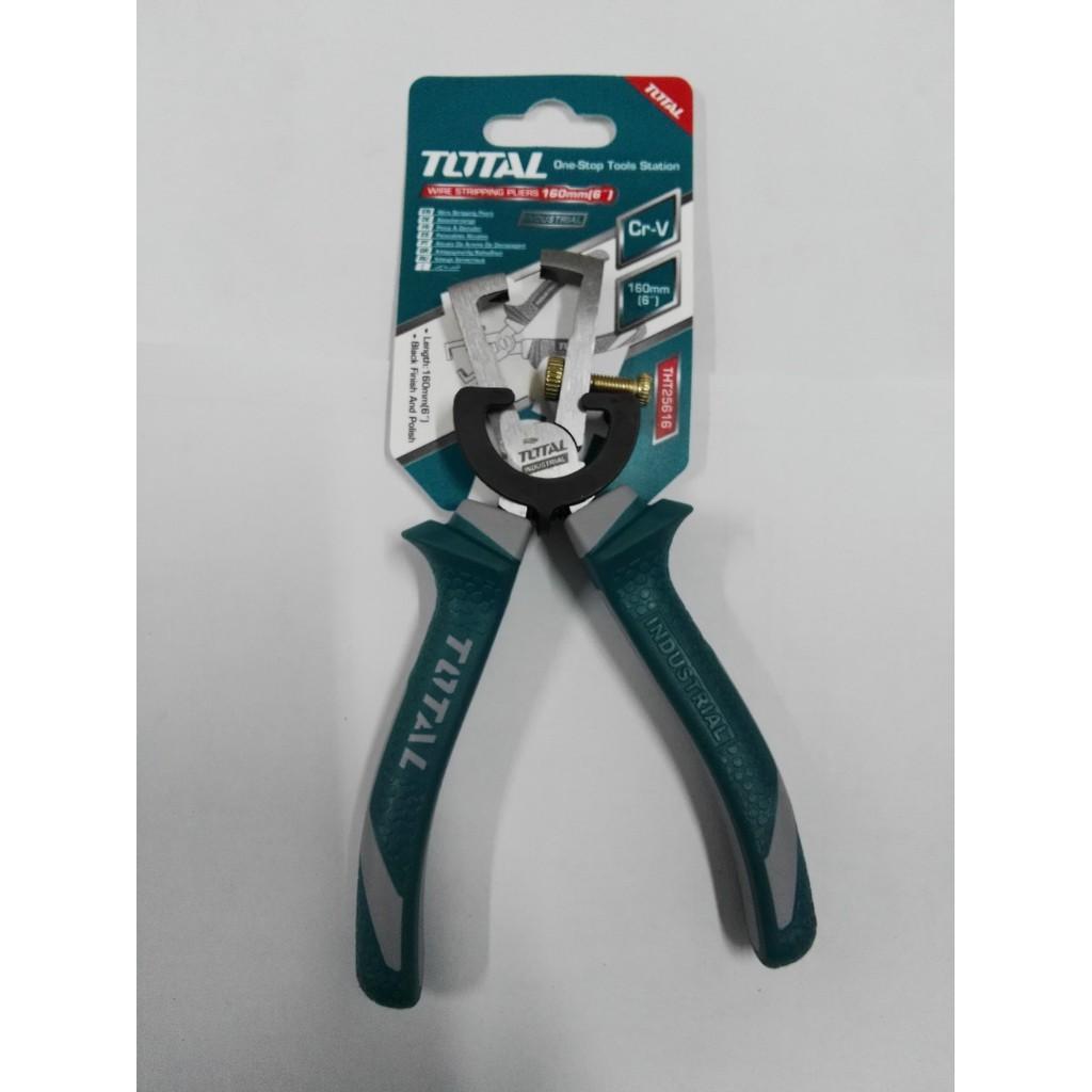 6" kìm tuốt dây total tht25616