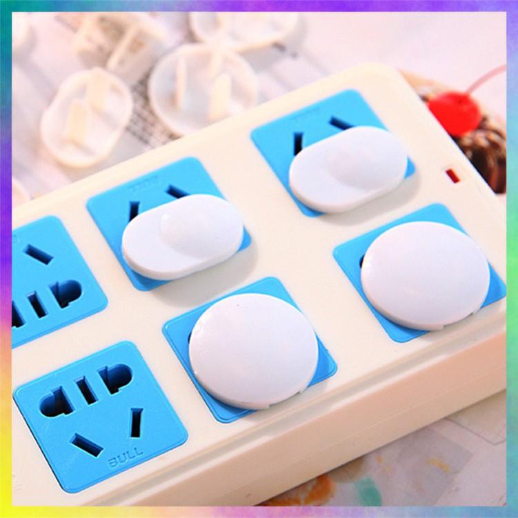 Set 10 bịt ổ điện - nút bịt ổ cắm điện bảo đảm an toàn cho trẻ nhỏ