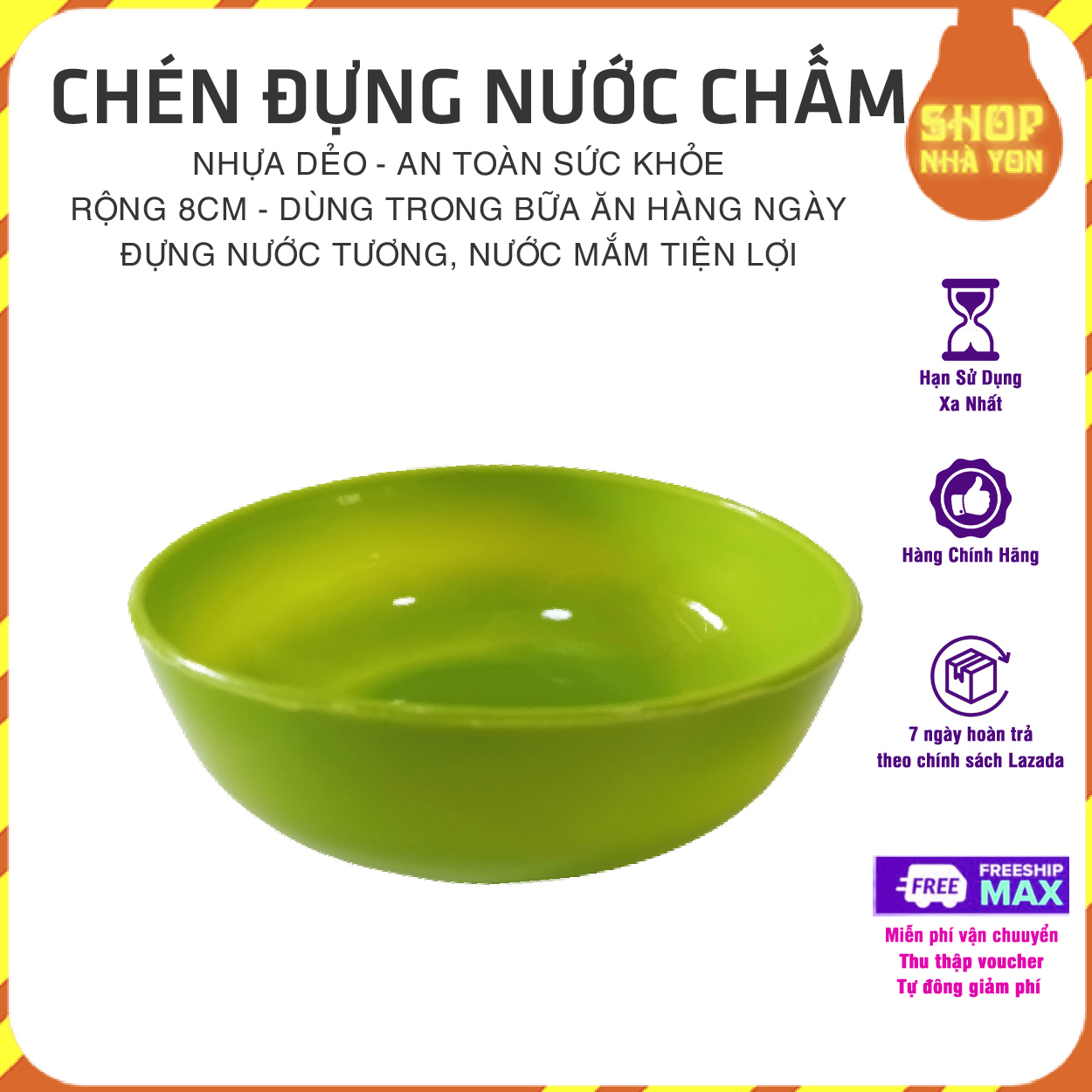 Chén Nhựa Đựng nước Chắm Dày, Chắc