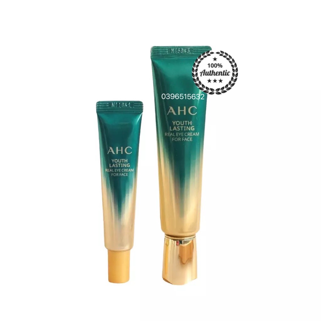 Kem Chống Nhăn Giảm Thâm Quầng Mắt AHC Ageless Real Eye Cream For Face