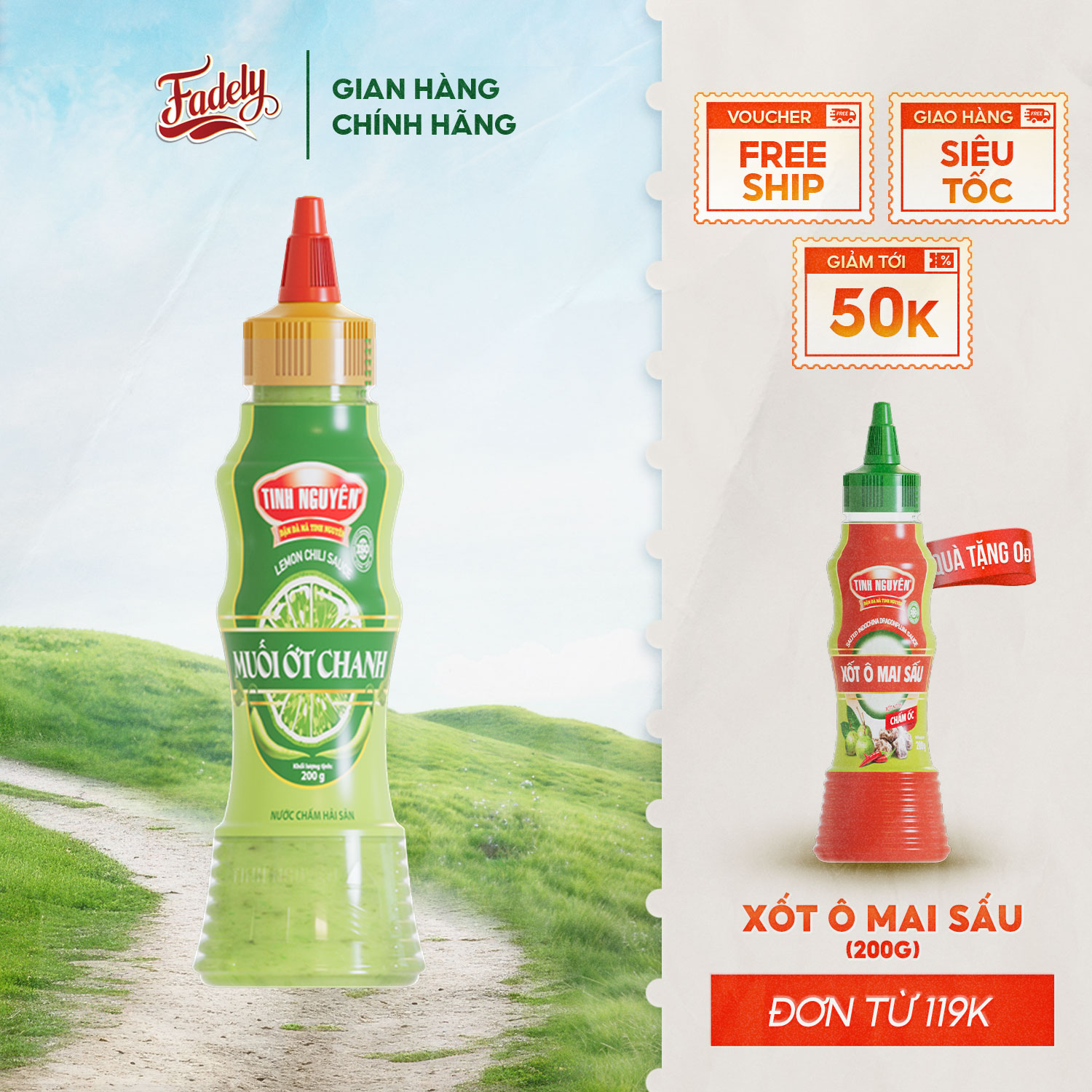 Muối Ớt Chanh Tinh Nguyên (200g)