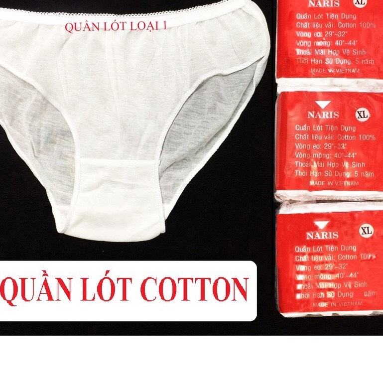 Quần lót Naris cotton dành cho mẹ bầu và sau sinh gói 6 cái - BEEKIDS PLAZA