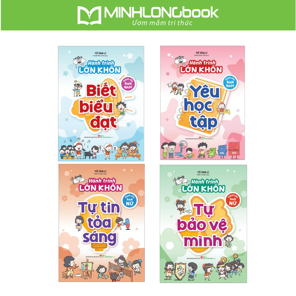 Sách Luyện Khôn Biết Biểu Đạt Yêu Học Tập Từ Tin Tạo Sáng Từ Bảo Vệ Mình