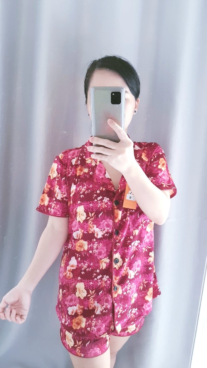 ĐỒ BỘ PIJAMA THUN LẠNH NGẮN CAO CẤP CHO NỮ 4 SIZE CÓ BIGSIZE