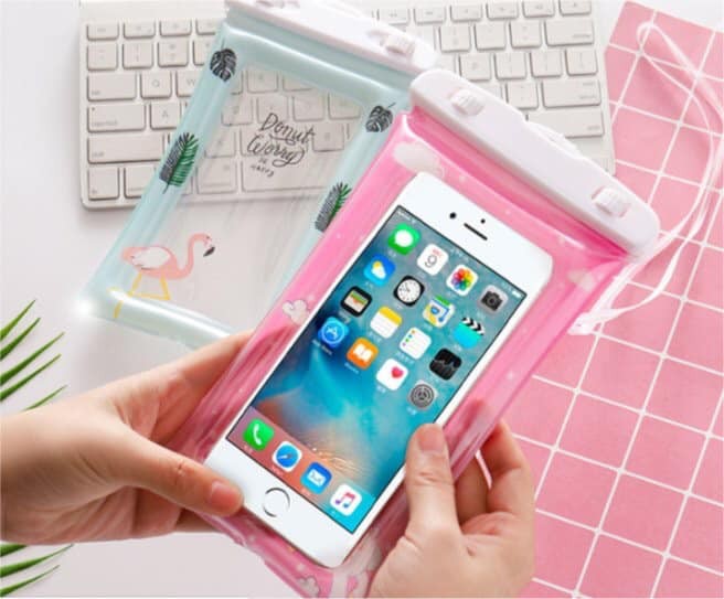 Túi đựng điện thoại chống nước trong suốt có dây đeo (cho điện thoại dưới 6.5 in) BT786