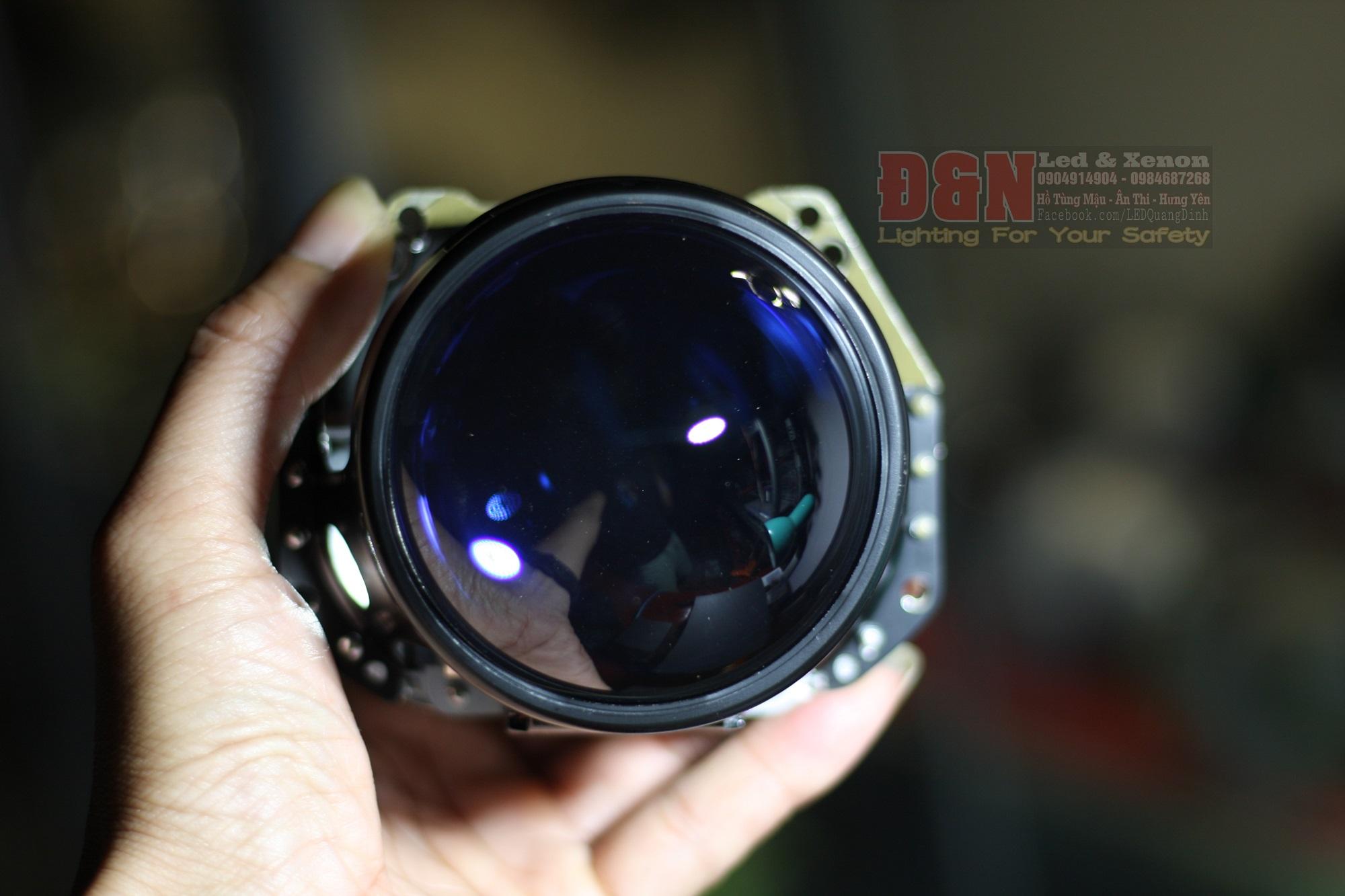 [XẢ HÀNG TỒN KHO] Bi Xenon Hella V5.0 - Kích cỡ 3.0 inch  Lens Xanh Tím